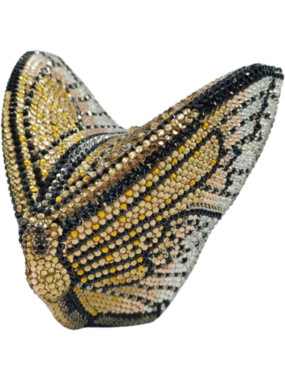 Elegant Butterfly Rhinestone Clutch Purse - Crystal Evening Bag for Weddings